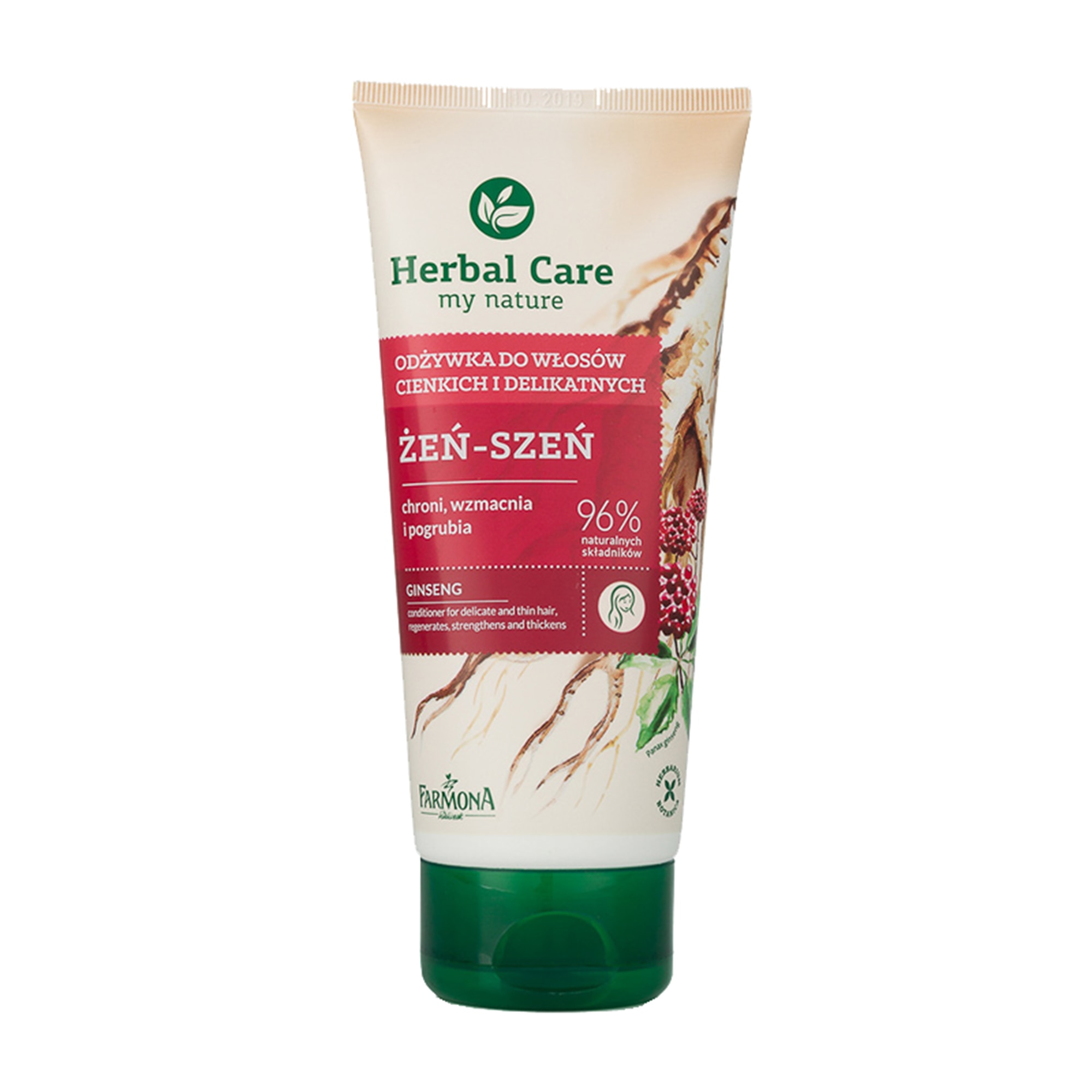 Balsam cu extract de ginseng Farmona Herbal Care, 200 ml