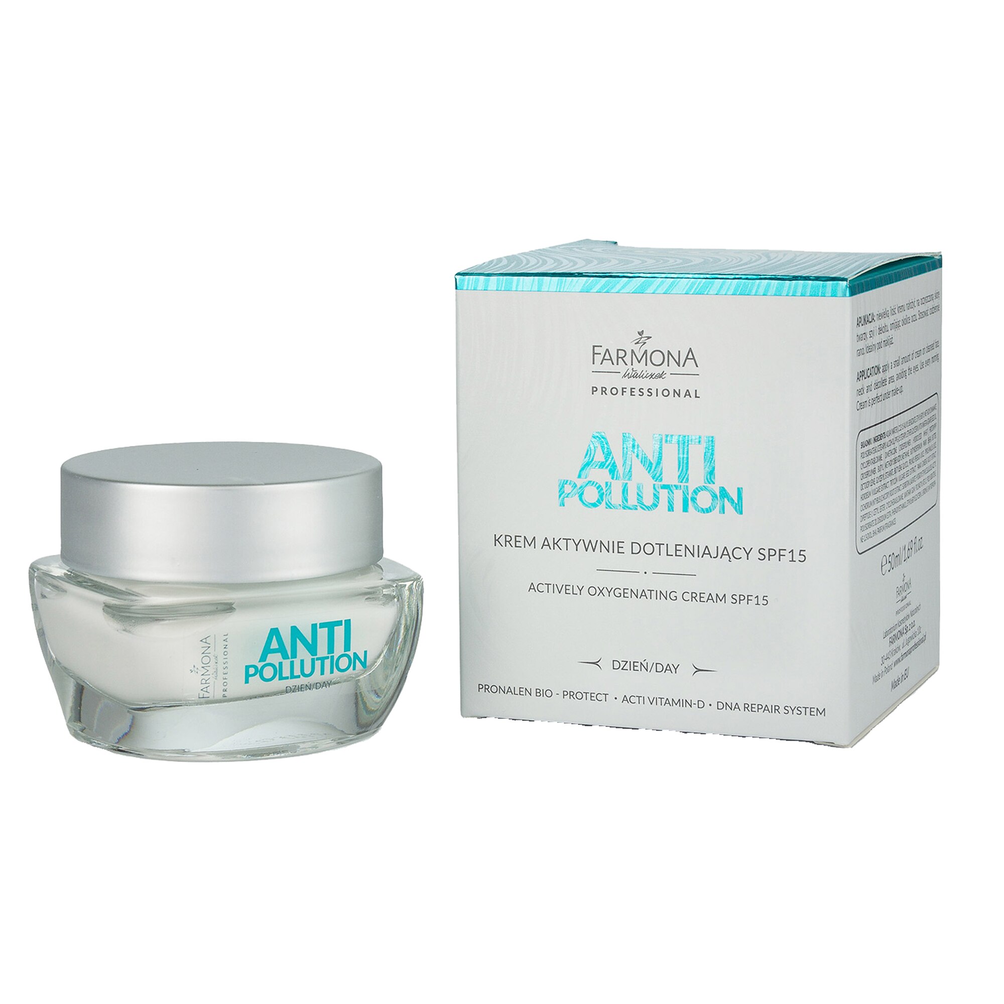 Crema activ oxigenanta de zi SPF 15, 50 ml