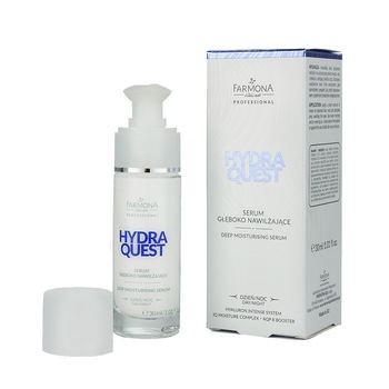 Ser hidratare profunda Farmona Hydra Quest, 30 ml Ser hidratare profunda Farmona Hydra Quest, 30 ml
