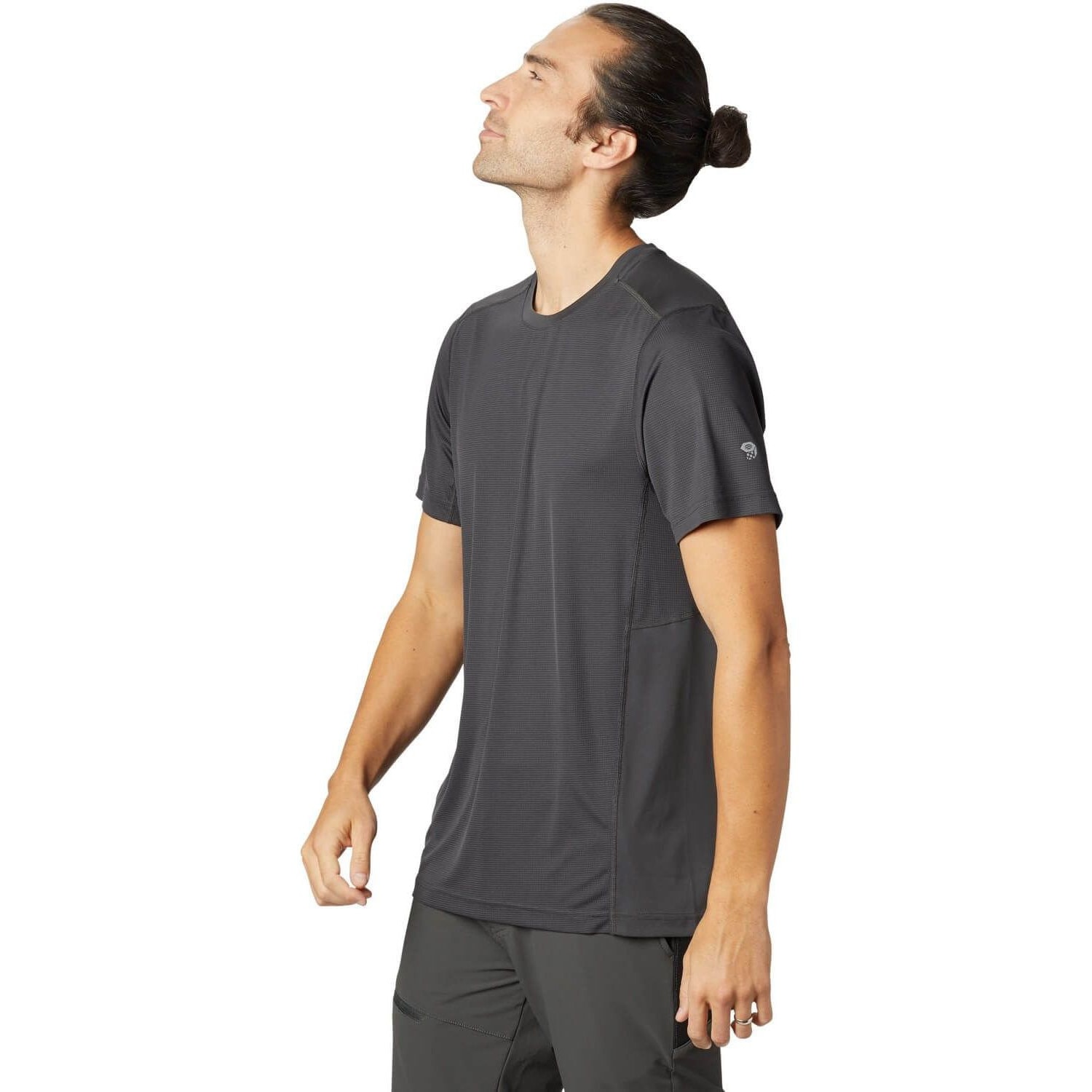 Tricou sport, Mountain Hardwear Photon Short Sleeve T, Gri