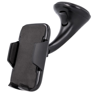 Suport auto pentru telefon sau GPS, universal 5.5-8.5 cm, Negru, BBL2439 