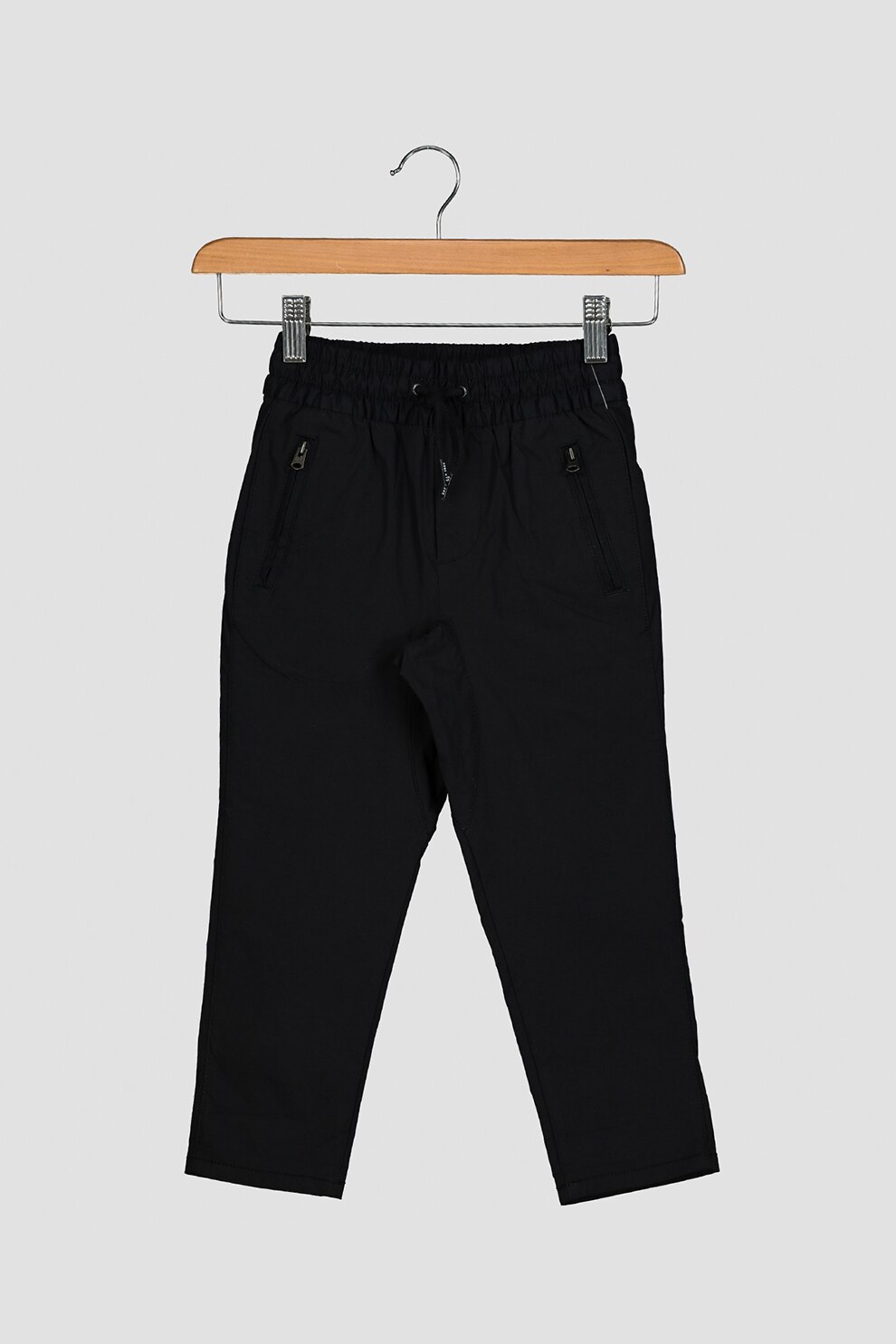 GAP, Pantaloni respirabili cu snur in talie, Negru