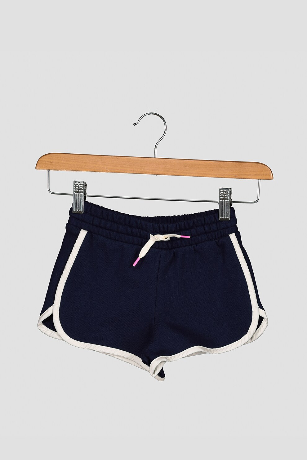 GAP, Pantaloni scurti sport cu snur in talie, Bleumarin