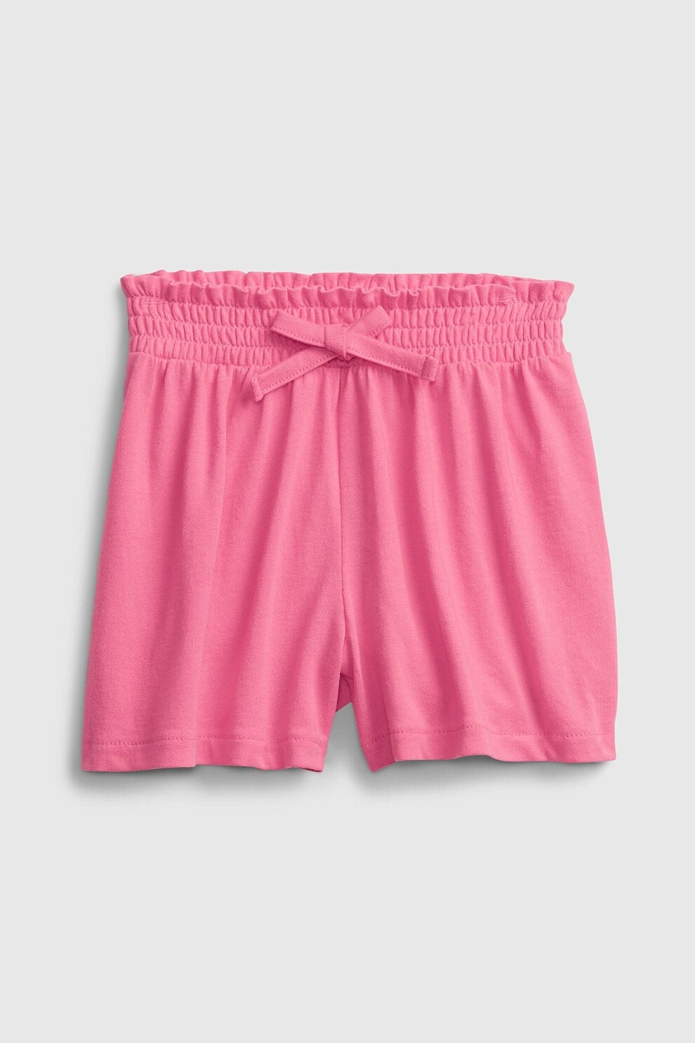 GAP, Pantaloni scurti cu talie elastica, Fucsia