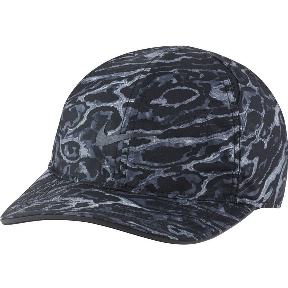 Sapca Nike Dri-FIT AeroBill Featherlight Wild Run, Universala, Gri