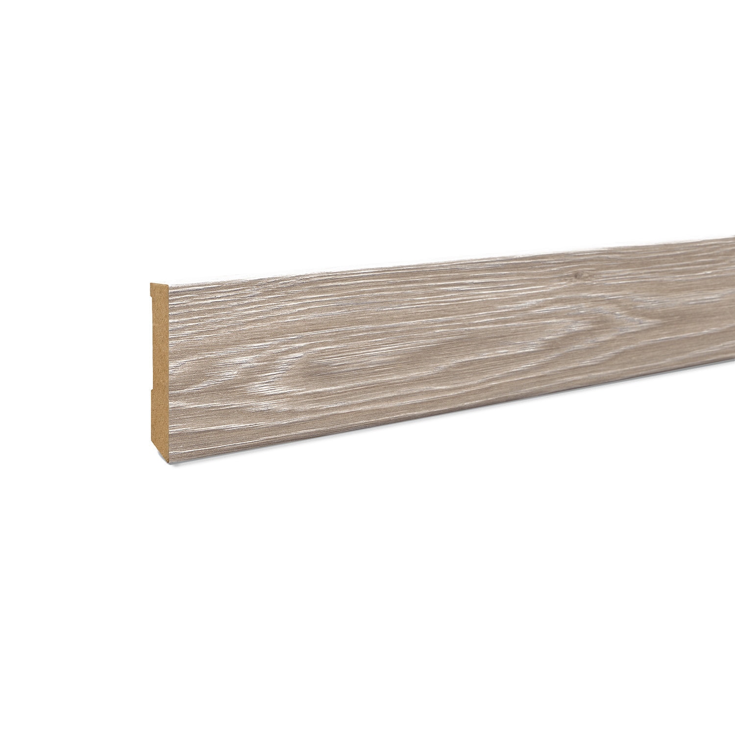 Plinta MDF Egger cubica 80x14 mm, 2,4 m, pentru parchet EPL150