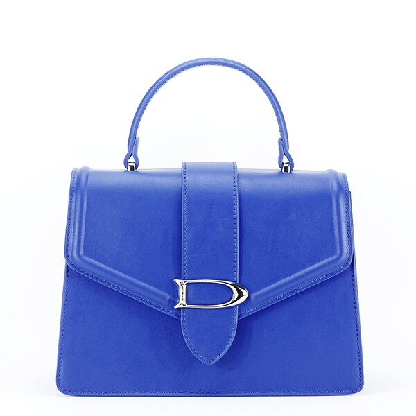 Geanta David Jones albastra Ada 26x21x10cm Albastru