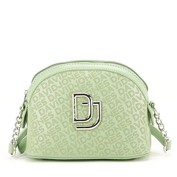 Geanta David Jones de umar Gina 21x16x10 cm Verde deschis