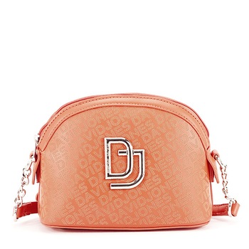 Geanta David Jones de umar Gina 21x16x10 cm Coral Geanta David Jones de umar Gina 21x16x10 cm Coral