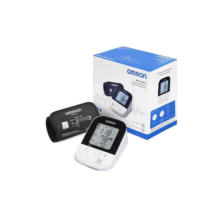 Tensiometru digital de brat OMRON M4 Intelli IT cu Bluetooth + Adaptor AC original Omron