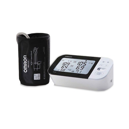 Tensiometru de brat automat OMRON M7 IT model 2020, Tehnologie Intellisense, Alb