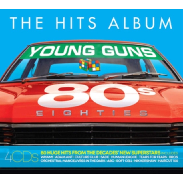 Various Artists The Hits Album The 80s Young Guns Cd Emagro