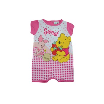 Salopeta de vara pentru fete Sun City Winnie The Pooh AQE0155R, Fucsia, 74 cm Salopeta de vara pentru fete Sun City Winnie The Pooh AQE0155R, Fucsia, 74 cm