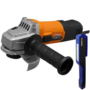 Polizor unghiular Villager VLN 433, putere 900 W, turatie 12000 rpm, diametru disc 125 mm, lanterna LED magnetica AgroPro Polizor unghiular Villager VLN 433, putere 900 W, turatie 12000 rpm, diametru disc 125 mm, lanterna LED magnetica AgroPro