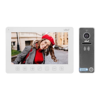 Videointerfon pentru o familie Vibell NOVEO ORNO OR-VID-EX-1057/W, color, monitor plat LCD 7 Videointerfon pentru o familie Vibell NOVEO ORNO OR-VID-EX-1057/W, color, monitor plat LCD 7