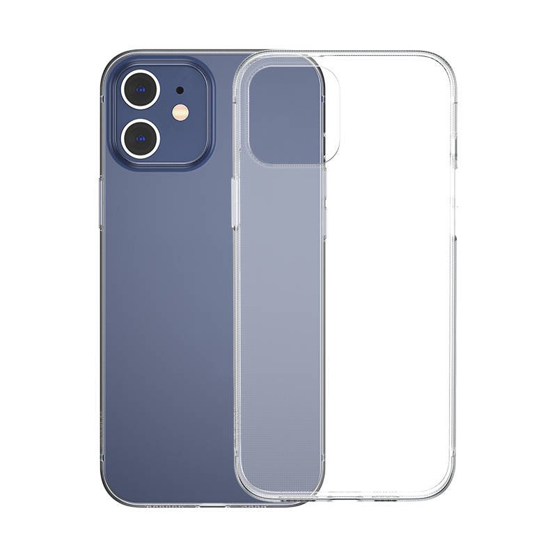 Husa pentru Apple iPhone 12 / 12 Pro, Baseus Simplicity Case, Transparent, 6.1 inch