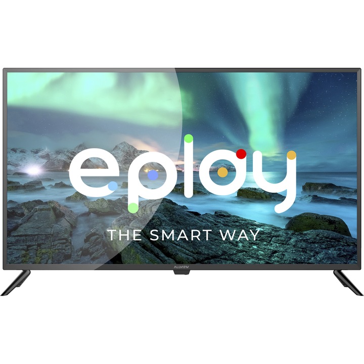 Телевизор Allview 42ePlay6000-F/1, 42" (106 см), Smart Android, Full HD, LED, Клас Е