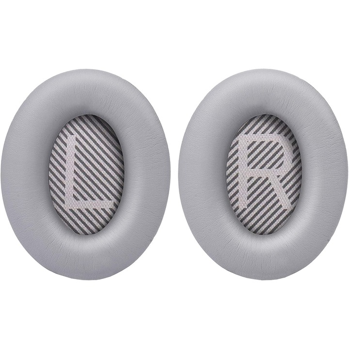 Комплект от 2 гъбести слушалки Bose QuietComfort 35, 35 II, QC35, QC35 II, Over-Ear, Сребърни