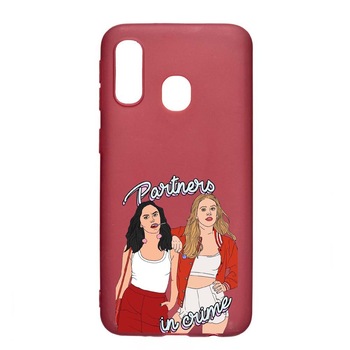 Husa Samsung Galaxy A20e, Riverdale - Crime, rezistenta la uzura, anti-alunecare, din silicon Premium, Pomegranate, PG621 Husa Samsung Galaxy A20e, Riverdale - Crime, rezistenta la uzura, anti-alunecare, din silicon Premium, Pomegranate, PG621