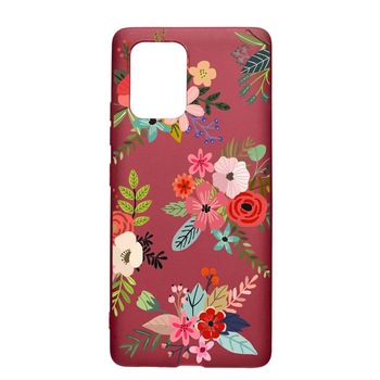 Husa Apple iPhone 11, Flowers, rezistenta la uzura, anti-alunecare, din silicon Premium, Pomegranate, PG630 Husa Apple iPhone 11, Flowers, rezistenta la uzura, anti-alunecare, din silicon Premium, Pomegranate, PG630