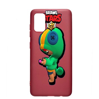 Husa Samsung Galaxy A51, Brawl Stars Leon, rezistenta la uzura, anti-alunecare, din silicon Premium, Pomegranate, PG648 Husa Samsung Galaxy A51, Brawl Stars Leon, rezistenta la uzura, anti-alunecare, din silicon Premium, Pomegranate, PG648
