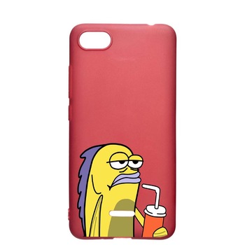 Husa Xiaomi Redmi 6A, Meme, rezistenta la uzura, anti-alunecare, din silicon Premium, Pomegranate, PG652 Husa Xiaomi Redmi 6A, Meme, rezistenta la uzura, anti-alunecare, din silicon Premium, Pomegranate, PG652