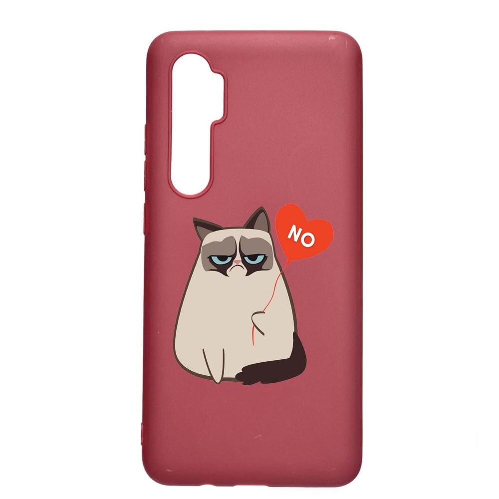 Husa Xiaomi Mi Note 10 Lite, Meme - Gumpy, rezistenta la uzura, anti-alunecare, din silicon Premium, Pomegranate, PG657