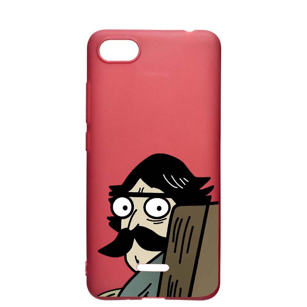 Husa Apple iPhone 6S / 6, Meme, rezistenta la uzura, anti-alunecare, din silicon Premium, Pomegranate, PG653