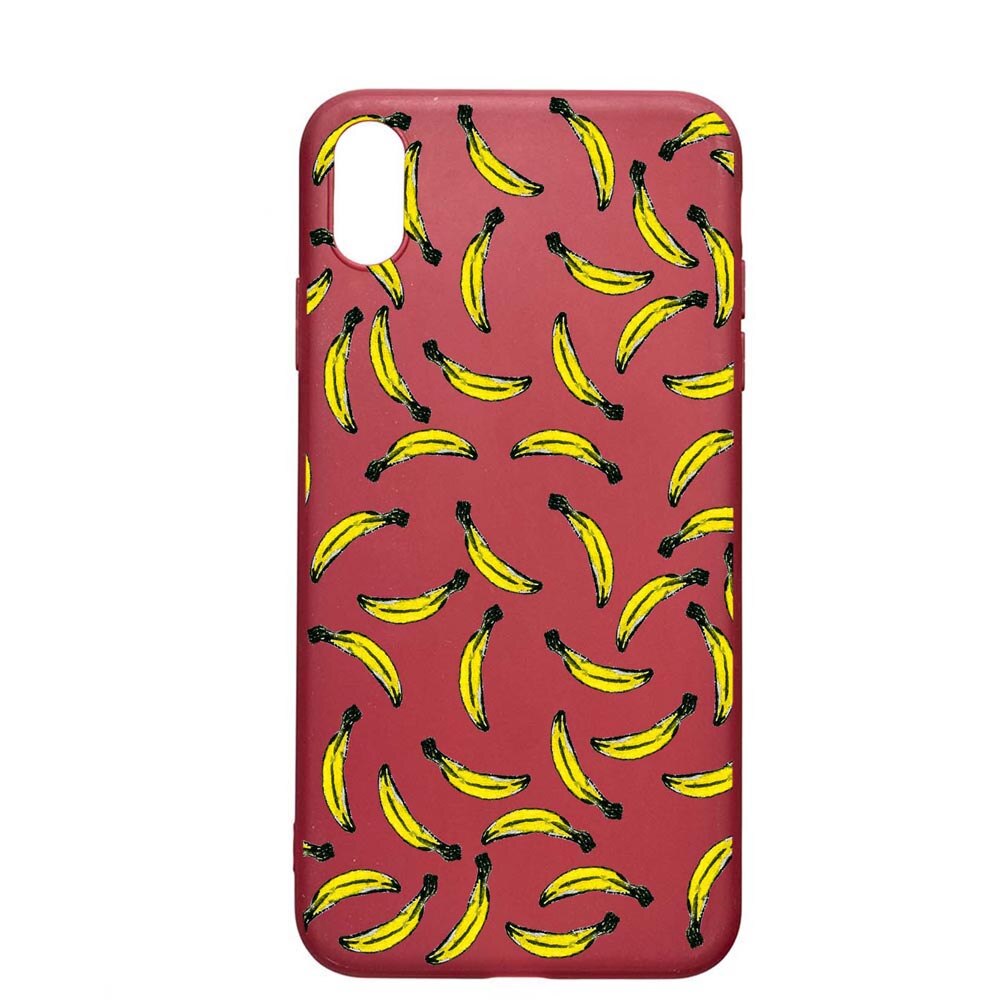 Husa Huawei Y5 2019, Bananas, rezistenta la uzura, anti-alunecare, din silicon Premium, Pomegranate, PG664