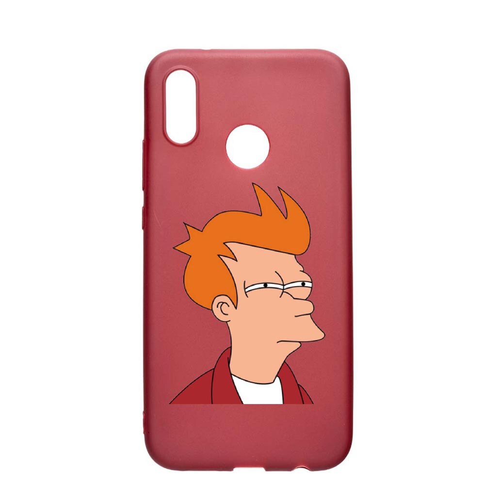 Husa Huawei P20 Lite, Meme, rezistenta la uzura, anti-alunecare, din silicon Premium, Pomegranate, PG663