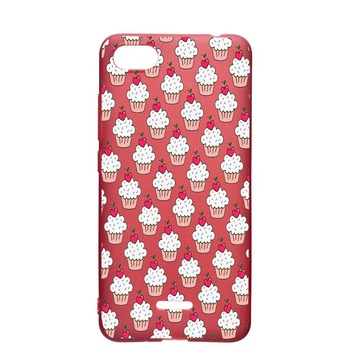 Husa Apple iPhone SE 2 / iPhone 7 / iPhone 8, Muffins, rezistenta la uzura, anti-alunecare, din silicon Premium, Pomegranate, PG668 Husa Apple iPhone SE 2 / iPhone 7 / iPhone 8, Muffins, rezistenta la uzura, anti-alunecare, din silicon Premium, Pomegranate, PG668