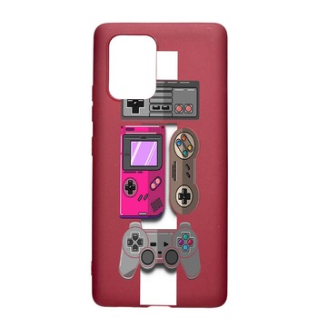 Husa Apple iPhone 11 Pro, Gamer - Xbox - Nintendo, rezistenta la uzura, anti-alunecare, din silicon Premium, Pomegranate, PG670 Husa Apple iPhone 11 Pro, Gamer - Xbox - Nintendo, rezistenta la uzura, anti-alunecare, din silicon Premium, Pomegranate, PG670