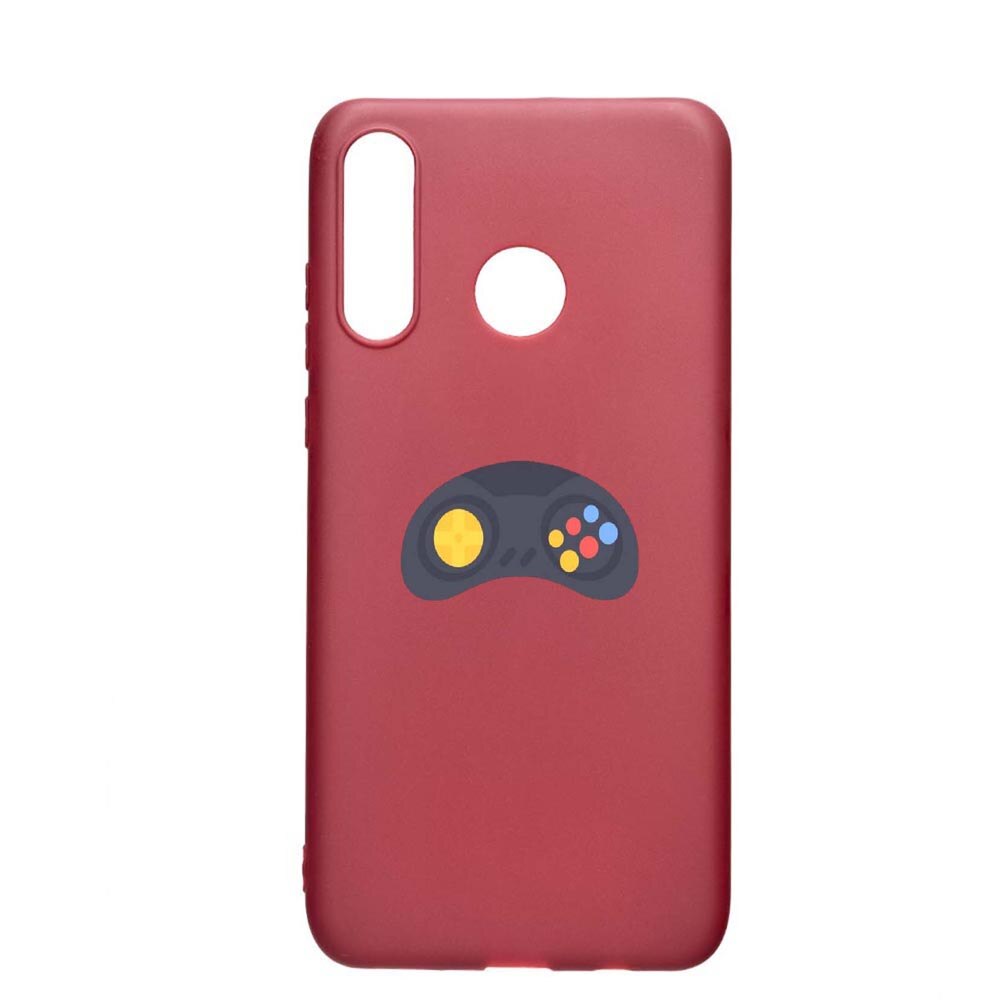 Husa Huawei P30 Lite, Gamer - Xbox, rezistenta la uzura, anti-alunecare, din silicon Premium, Pomegranate, PG672