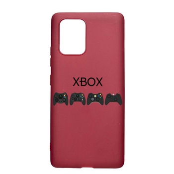 Husa Apple iPhone 11, Gamer - Xbox, rezistenta la uzura, anti-alunecare, din silicon Premium, Pomegranate, PG674 Husa Apple iPhone 11, Gamer - Xbox, rezistenta la uzura, anti-alunecare, din silicon Premium, Pomegranate, PG674