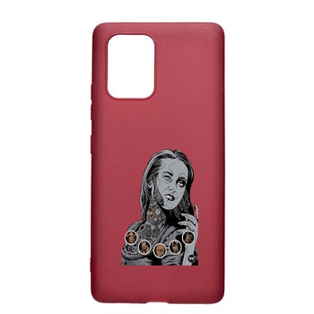 Husa Apple iPhone 11, Westworld, Movie, rezistenta la uzura, anti-alunecare, din silicon Premium, Pomegranate, PG680 Husa Apple iPhone 11, Westworld, Movie, rezistenta la uzura, anti-alunecare, din silicon Premium, Pomegranate, PG680