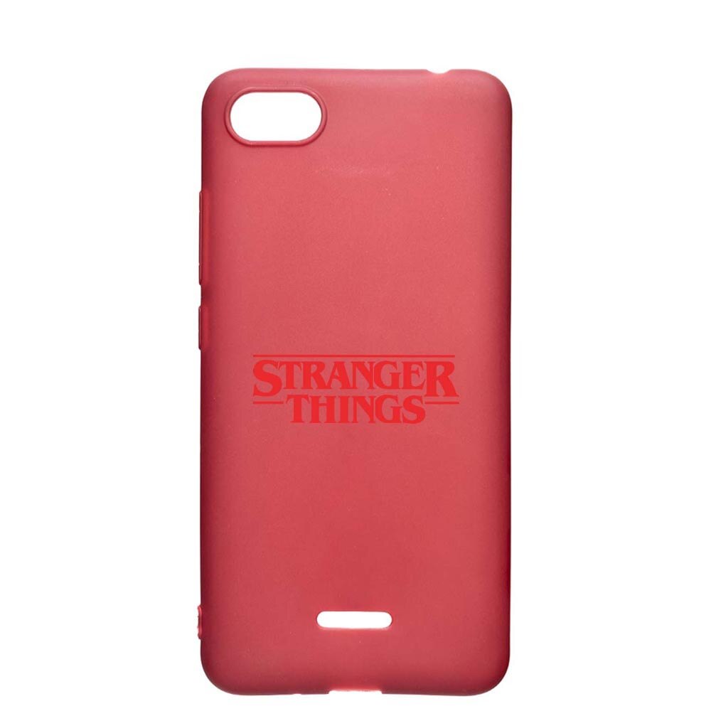 Husa Apple iPhone SE 2 / iPhone 7 / iPhone 8, Stranger Things, rezistenta la uzura, anti-alunecare, din silicon Premium, Pomegranate, PG721