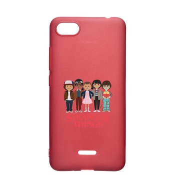 Husa Apple iPhone SE 2 / iPhone 7 / iPhone 8, Stranger Things, rezistenta la uzura, anti-alunecare, din silicon Premium, Pomegranate, PG722 Husa Apple iPhone SE 2 / iPhone 7 / iPhone 8, Stranger Things, rezistenta la uzura, anti-alunecare, din silicon Premium, Pomegranate, PG722