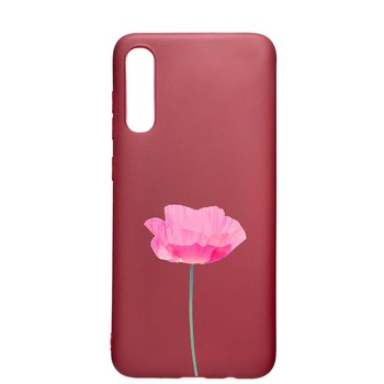 Husa Samsung Galaxy A30S, One Rose - Pastel Colors, rezistenta la uzura, anti-alunecare, din silicon Premium, Pomegranate, PG693 Husa Samsung Galaxy A30S, One Rose - Pastel Colors, rezistenta la uzura, anti-alunecare, din silicon Premium, Pomegranate, PG693