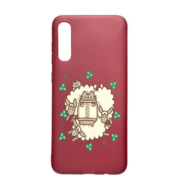 Husa Samsung Galaxy A70, Rabbits - Lambs, rezistenta la uzura, anti-alunecare, din silicon Premium, Pomegranate, PG692 Husa Samsung Galaxy A70, Rabbits - Lambs, rezistenta la uzura, anti-alunecare, din silicon Premium, Pomegranate, PG692