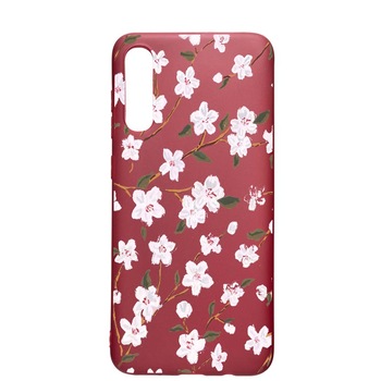 Husa Samsung Galaxy A70, Spring Flowers, rezistenta la uzura, anti-alunecare, din silicon Premium, Pomegranate, PG512 Husa Samsung Galaxy A70, Spring Flowers, rezistenta la uzura, anti-alunecare, din silicon Premium, Pomegranate, PG512