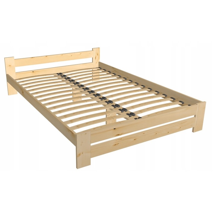 дървено двуетажно легло