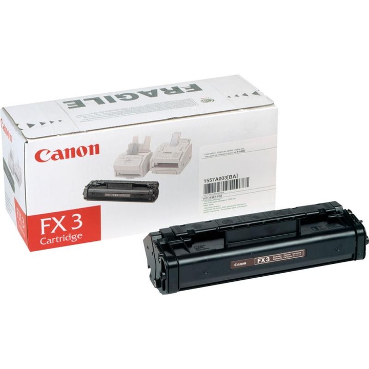 Toner Canon FX-3, black, capacitate 2700 pagini, pentru L200, L240, L280, L290, L350, L360, MPL60, L260i