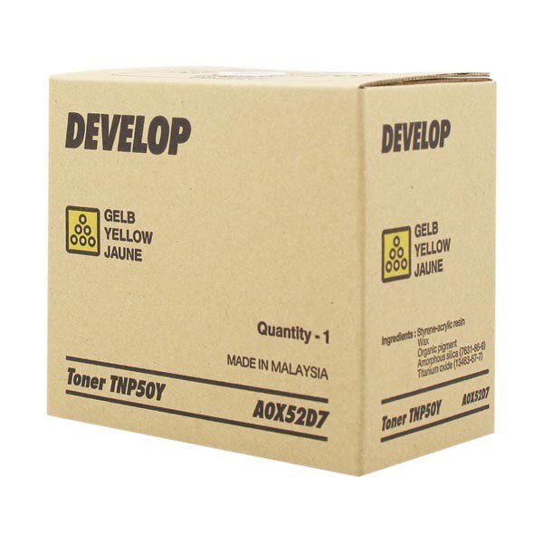 Toner Develop A0X52D7, Galben