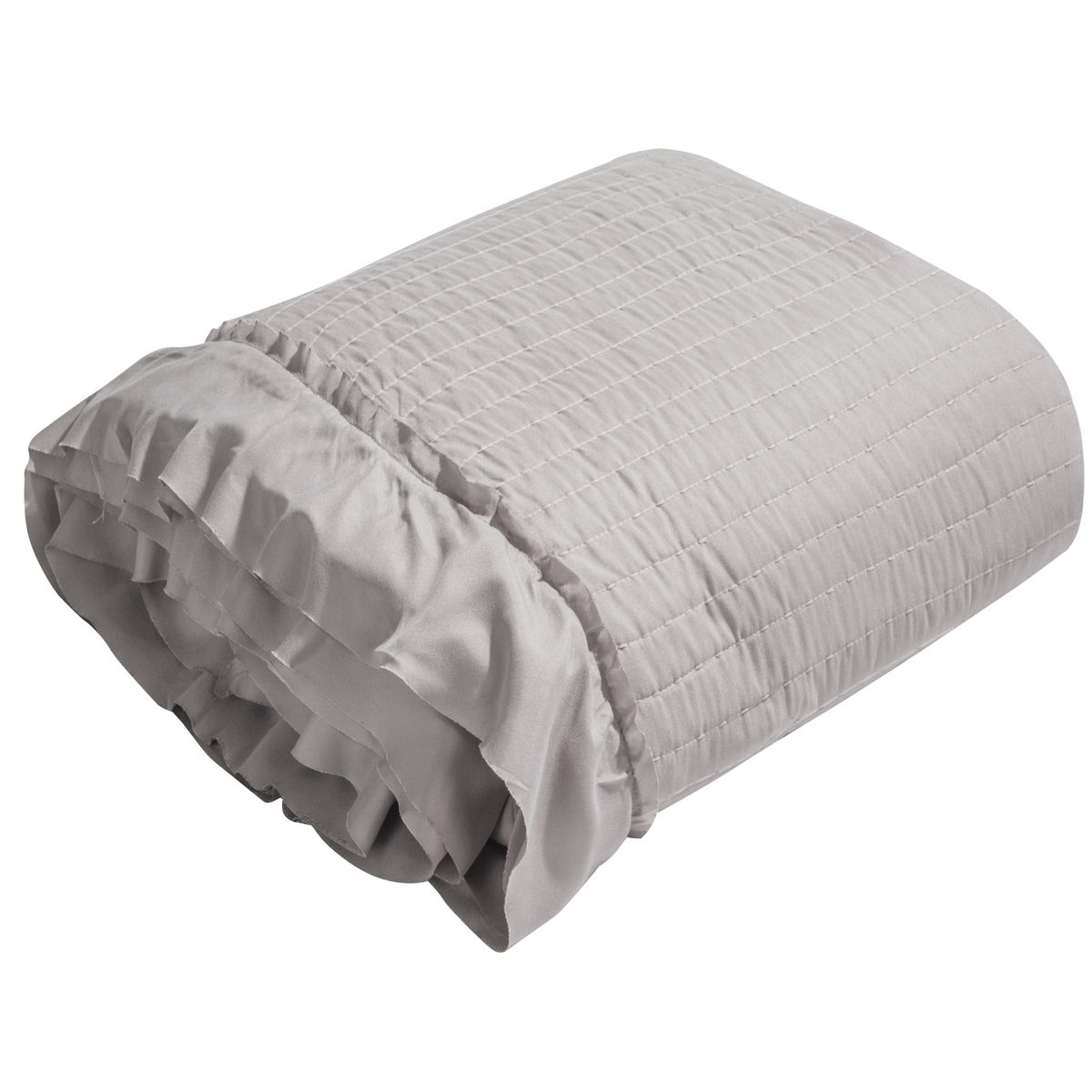 Cuvertura de Pat decorativa, Eurofirany, 220x240, KLAUDIA, Gri