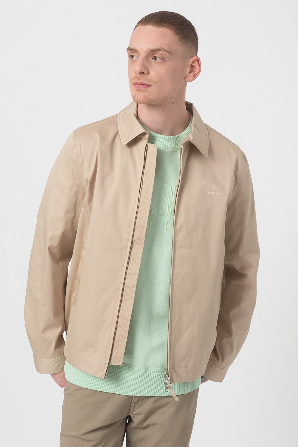 gant windcheater beige