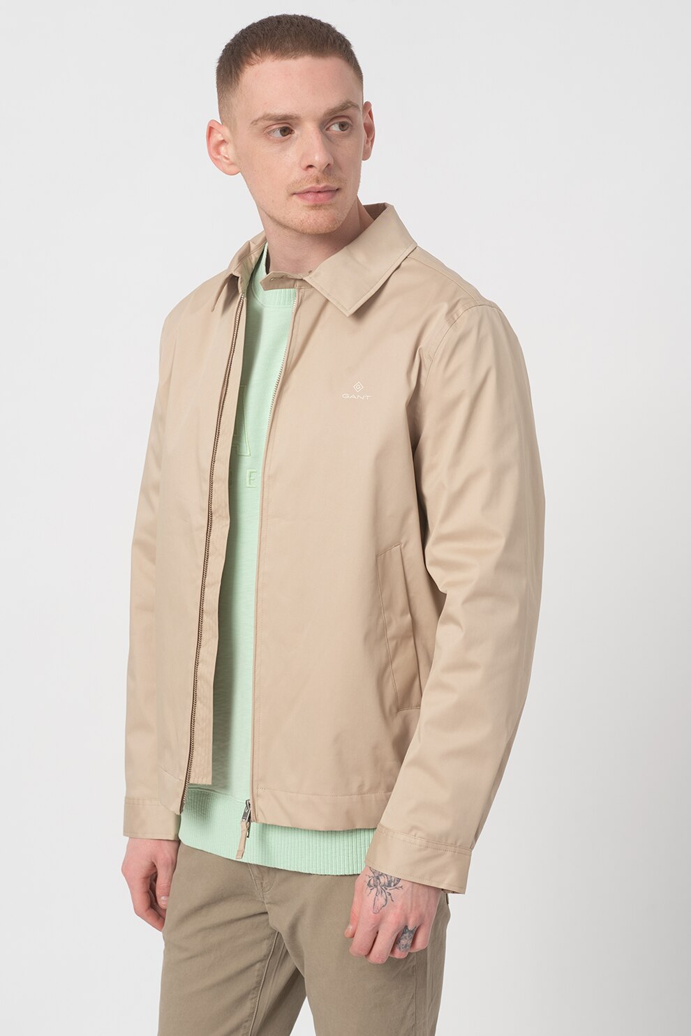 gant windcheater beige