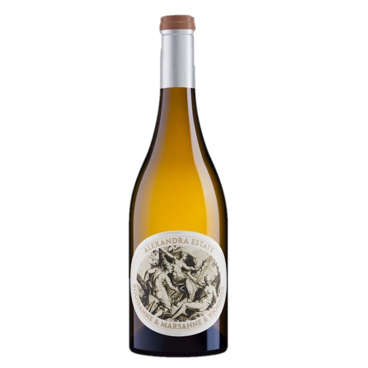 Бяло вино Alexandra Estate Thracian Valley Русан и Марсан и Вионие , Тракийска низина, 2018 г., 0.750 ml