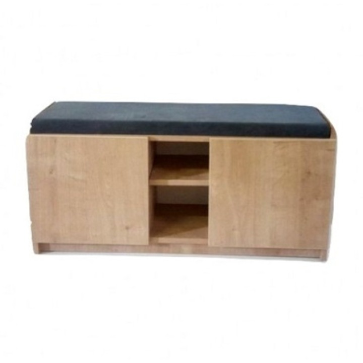 Bancuta pantofar stejar nebrasca natur Barta mobdesign 100*48*30*