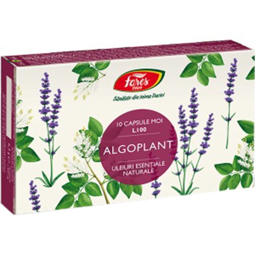 Supliment alimentar Algoplant, 10 capsule moi