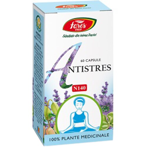 Supliment alimentar Antistres, 60 capsule